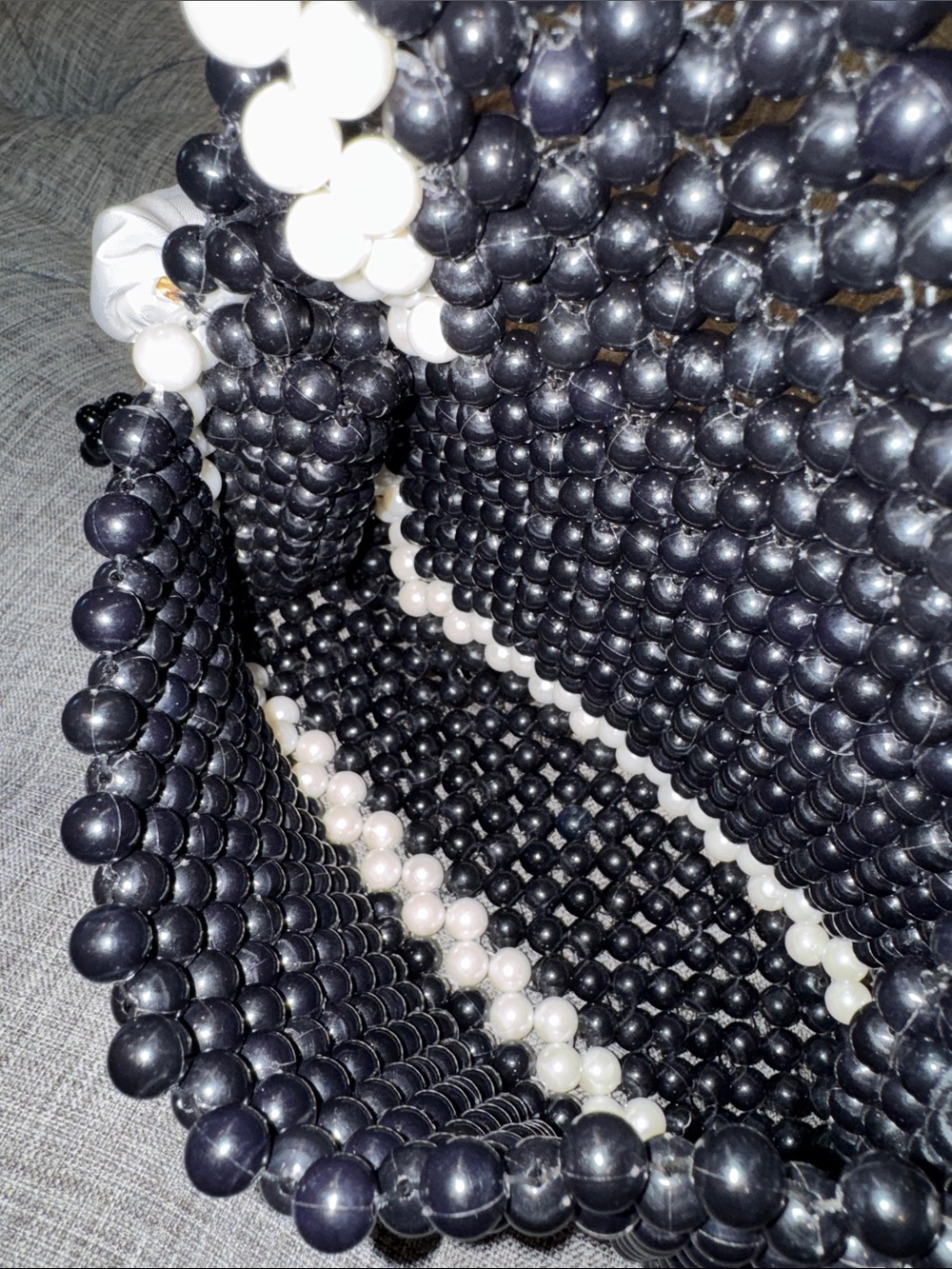 Kate Spade Bag Black White Beaded Target Limited Edition Sold Out Mini Crossbody - Picture 11 of 17